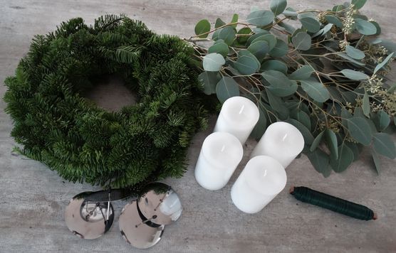 Adventskranzzutaten Adventskranzzutaten