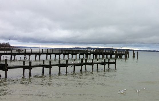 Winterstimmung am Ammersee Winterstimmung am Ammersee