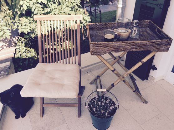 Endlich Kaffee an meinem Lieblingsplatz Endlich Kaffee an meinem Lieblingsplatz