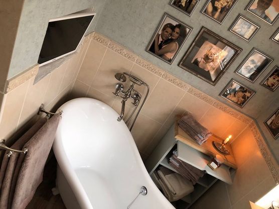 Hollywood im Badezimmer Hollywood im Badezimmer