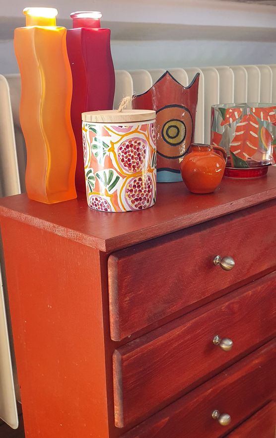 altes Schränkchen... neu dekoriert altes Schränkchen... neu dekoriert