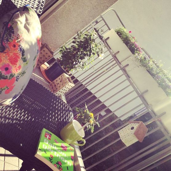 Kaffee in der Morgensonne Kaffee in der Morgensonne