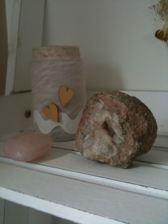 Babyglass DIY mit Altrosa kombiniert Babyglass DIY mit Altrosa kombiniert