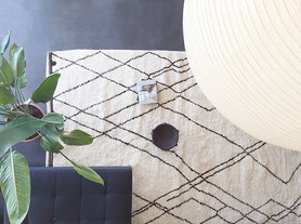 Teppich handgewebt  Beni Ourain Muster 2