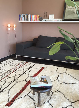 Teppich handgewebt  Beni Ourain Muster 3