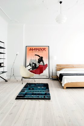 Matador Print im Schlafzimmer