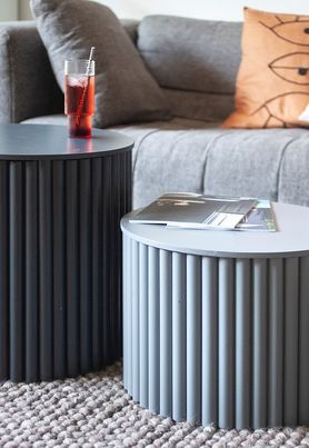 In 6 Schritten zum Couchtisch aus Halbrundstäben von makajumy