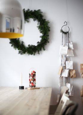 ...endlich hängt er...