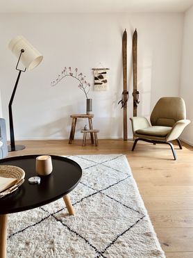 Das Wohnzimmer in den