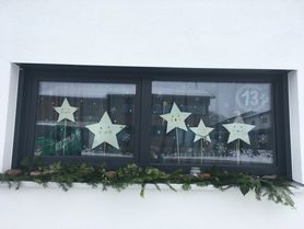 Für unser Adventsfenster vom