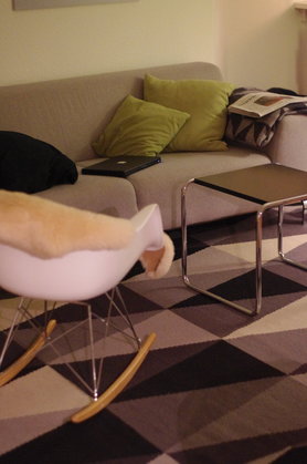 Weihnachten mit neuem Teppich