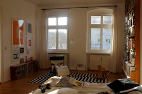 Abendsonne im Schlafzimmer