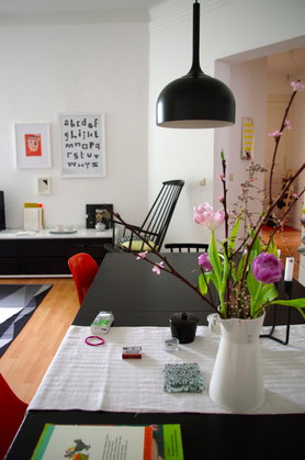 Essplatz aus fremder Perspektive