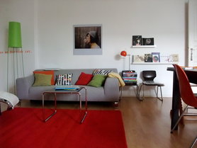 Wohnzimmer mit Bilderbuchleiste