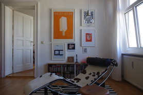 Die neue Leseecke (mit Bilderwand)