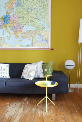 Wohnzimmer in neuem Gewand