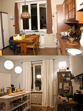 Vorher Nachher - Küche