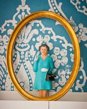 Die Solar Queen im Rahmen