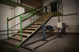 Neues Atelier?! Treppe im Detail