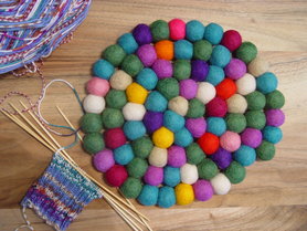 filzkugeln, die 3.