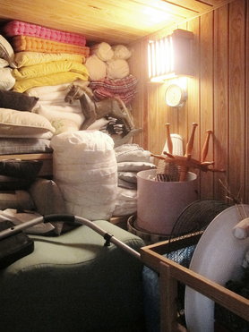 Die berüchtigte Sauna.....