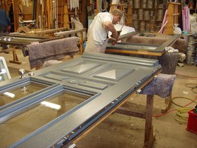 ...einsetzen der Scheiben...