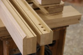 fräsen, bohren, zurecht sägen