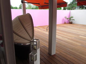 Terrasse...