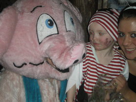 Aurora mit ihrer Schwester Joy,noch schnell ein Foto...