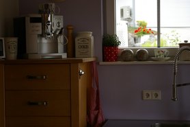 Küche in neuer Farbe