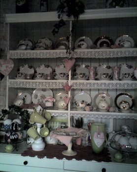 Küchenbuffet im Frühling