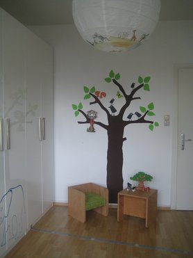 Baum im Kinderzimmer