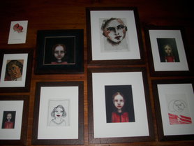 trockenübungen auf dem wohnzimmertisch ...