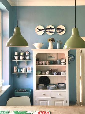 In der Küche hängen