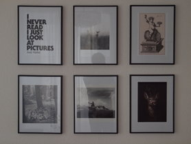 Wohnzimmer Bilderwand