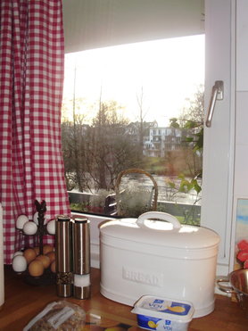 Blick aus der Küche