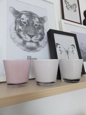 selbst gemachte Teelichter...........