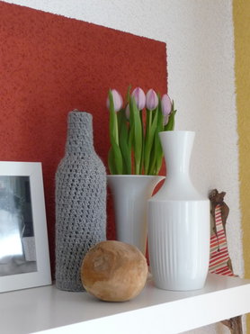 DIY, Holzkugel, Frühling