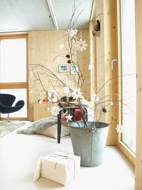 Wohnzimmer Anfangs Dezember