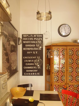 Adventsdecko in der Küche