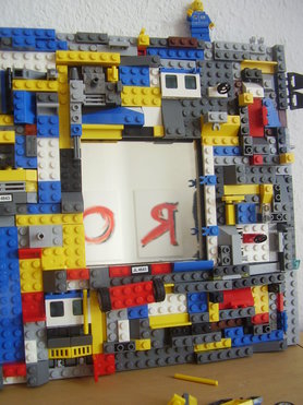 DIY Lego Spiegel
