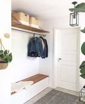 Unser heller Eingangsbereich. In