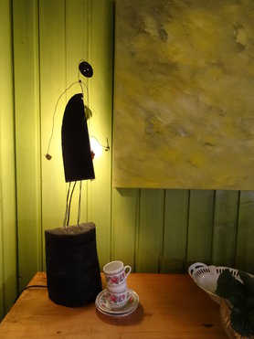 die leuchtende Dame...