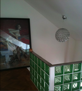 Abgrenzung des Wohnbereiches vom internen Treppenhaus