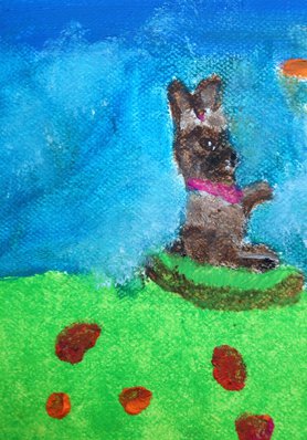 Für die liebe Maru : Kinderkunst  ☺️