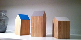 Die ersten selbstgebauten Häuser