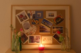 Detail, Flurkommode Abendstimmung