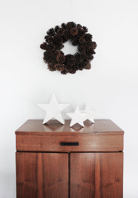 Nur Zapfen und Sterne