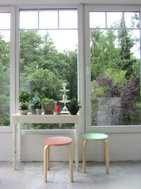 Übergangsboden aus Beton