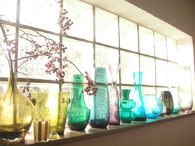 Bevaste Glasbausteine